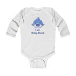 Cute Baby Bodysuit, Infant Clothing Gift, Baby Shower Outfit, Toddler Long Sleeve Shirt, Kids Party Wear, Baby Announcement Outfit