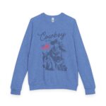 Cowboy Crewneck Sweatshirt, Unisex Western Style Pullover, Casual Rancher Clothing, Rodeo Gift, Howdy Sweatshirt