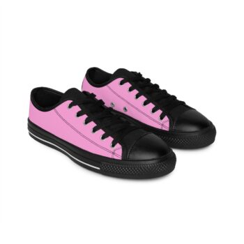 Stylish Pink Sneakers for Women, Trendy Casual Shoes, Comfortable Everyday Footwear, Gift for Fashion Lovers, Spring Fashion Footwear