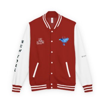 New York Letterman Jacket, Vintage Varsity Jacket, Casual Layering Piece, Perfect for Graduation, Sports Events, Independence Day