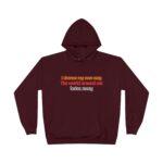 Choose Your Own Way – Minimalist Poetry Hoodie | Healing & Self-Discovery Pullover | Reflective Streetwear