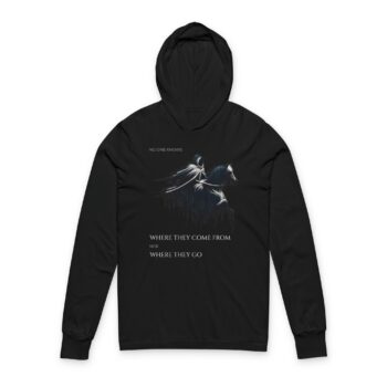 Shadow Rider Hoodie | "No One Knows" Cinematic Graphic Hoodie | Dark Aesthetic Streetwear | Unisex Hoodie